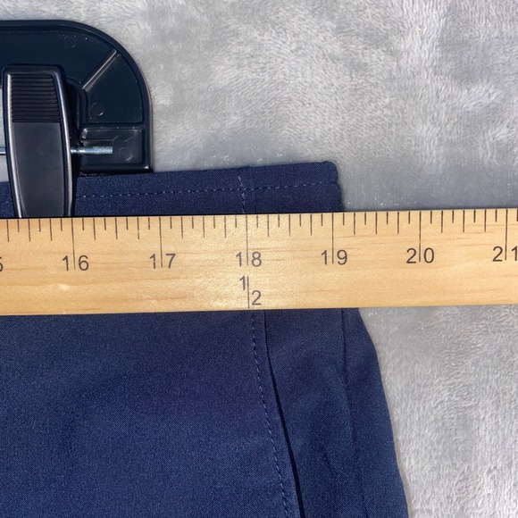 GRANDSLAM Men's Navy Blue Flat Front Golf Shorts Size 38 Preppy Classic - Picture 6 of 7